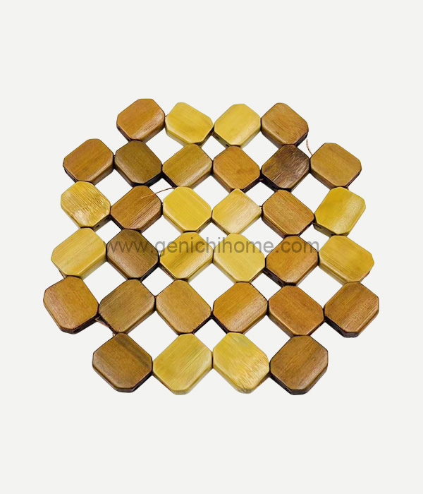 Thermisch isolatiekussen geruit